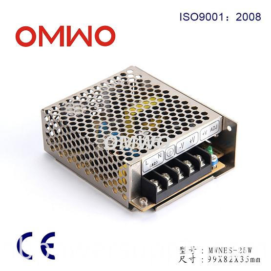 Nes-25W Switching Power Supply with SGS, Ce, RoHS, TUV, Kc, CCC Certification